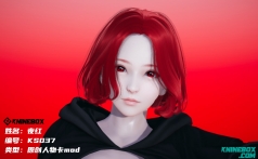 【AI少女&HS2】高级捏脸原创红色清纯吸血鬼